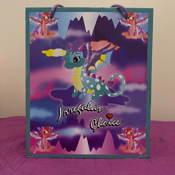 Irregular Choice Unwrap Me Pink and Red Velvet Boots - Picture 8 of 12